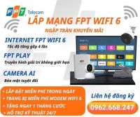 FPT Telecom Huế xin thông báo chương trình khuyến mãi lắp WiFi trong tháng 3/2025 cho quý… | Lắp Mạng FPT Huế