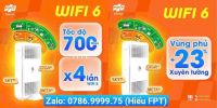 FPT Telecom Huế xin thông báo chương trình khuyến mãi lắp WiFi trong tháng 10/2025 cho… | Lắp Mạng FPT Huế